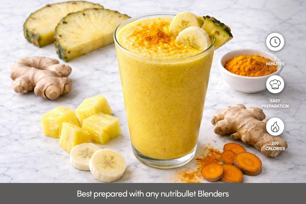 Turmeric Pineapple Colada Smoothie