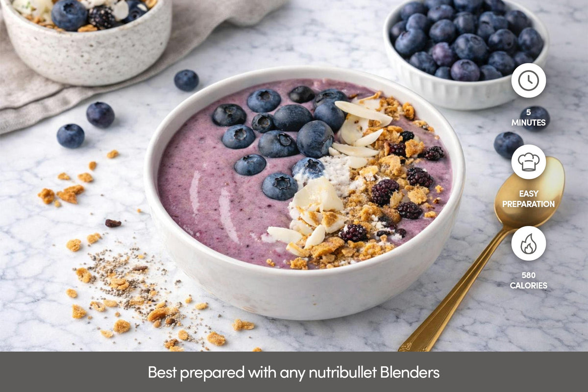 Ube Coconut Smoothie Bowl