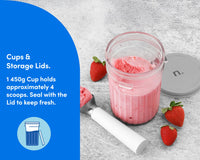 nutribullet Chill™ Ice Cream Maker | Compact Homemade Frozen Dessert Machine