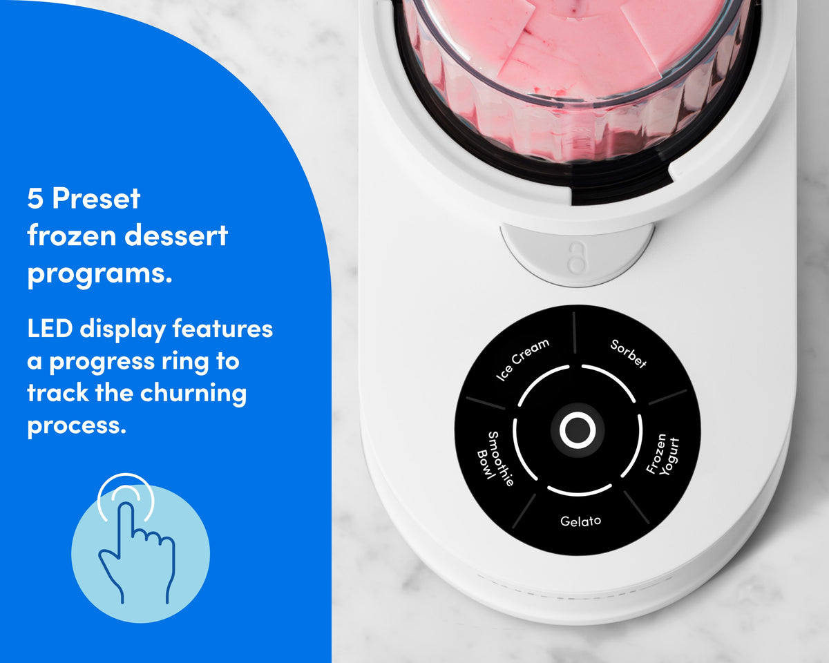 nutribullet Chill™ Ice Cream Maker | Compact Homemade Frozen Dessert Machine