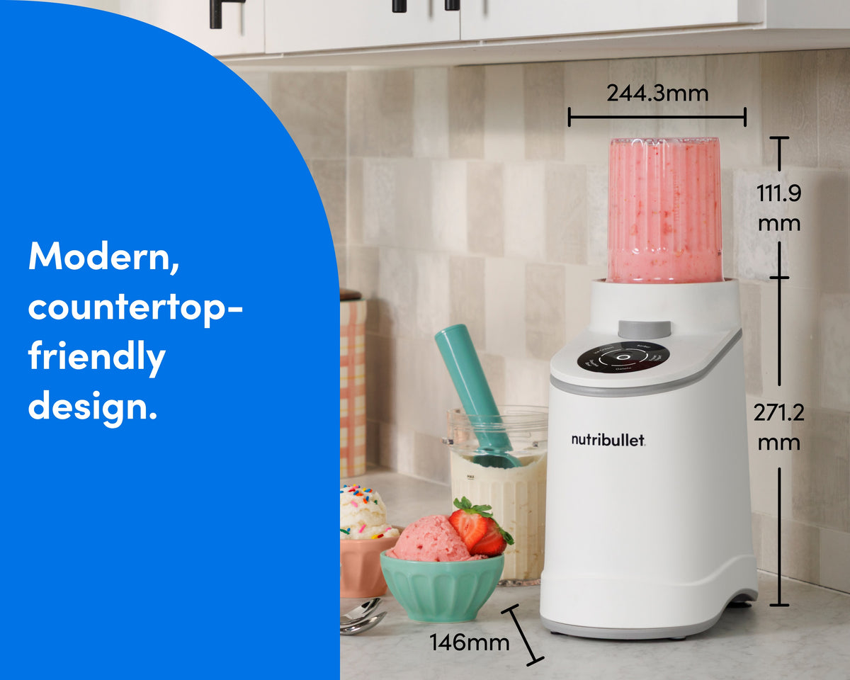 nutribullet Chill™ Ice Cream Maker | Compact Homemade Frozen Dessert Machine