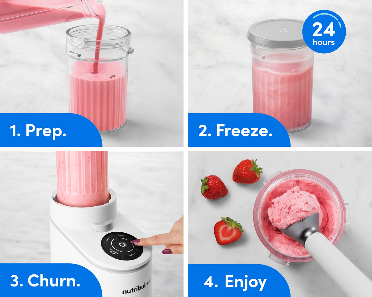 nutribullet Chill™ Ice Cream Maker | Compact Homemade Frozen Dessert Machine