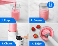 nutribullet Chill™ Ice Cream Maker | Compact Homemade Frozen Dessert Machine