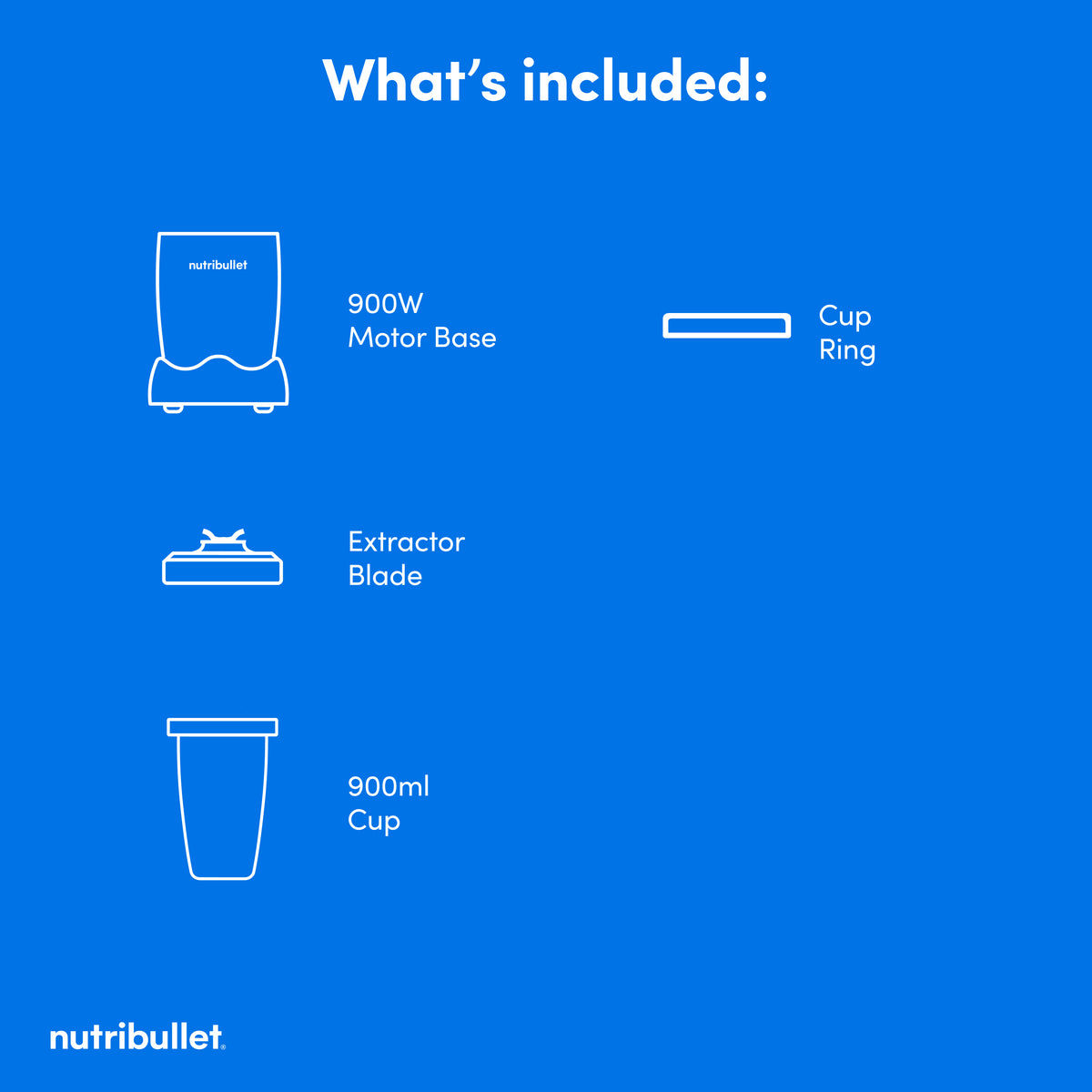 Bundle Deals: nutribullet® Pro 900 & Portable Blender