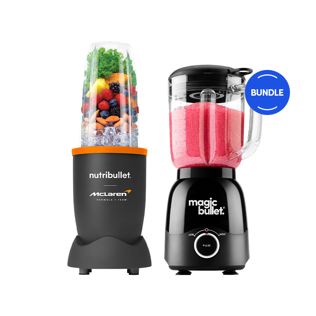 Bundle Deals: nutribullet® Pro 900 x McLaren & magic bullet® Combo Blender