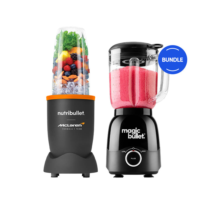 Bundle Deals: nutribullet® Pro 900 x McLaren & magic bullet® Combo Blender