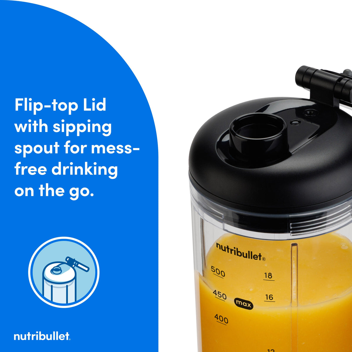 nutribullet Flex™ Portable Blender – Cordless, USB-C Rechargeable & Compact Travel Blender Nutribullet Philippines
