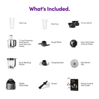 nutribullet® Triple Prep System – Blender, Food Processor & Personal Blender Combo