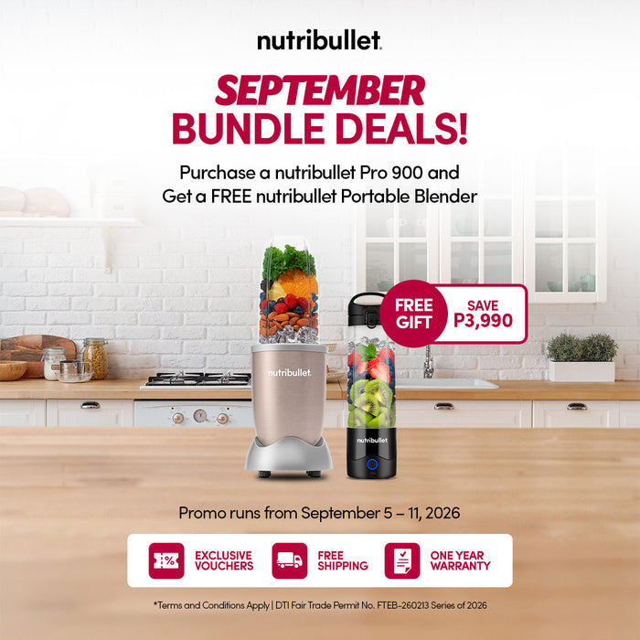Bundle Deals: nutribullet® Pro 900 & Portable Blender