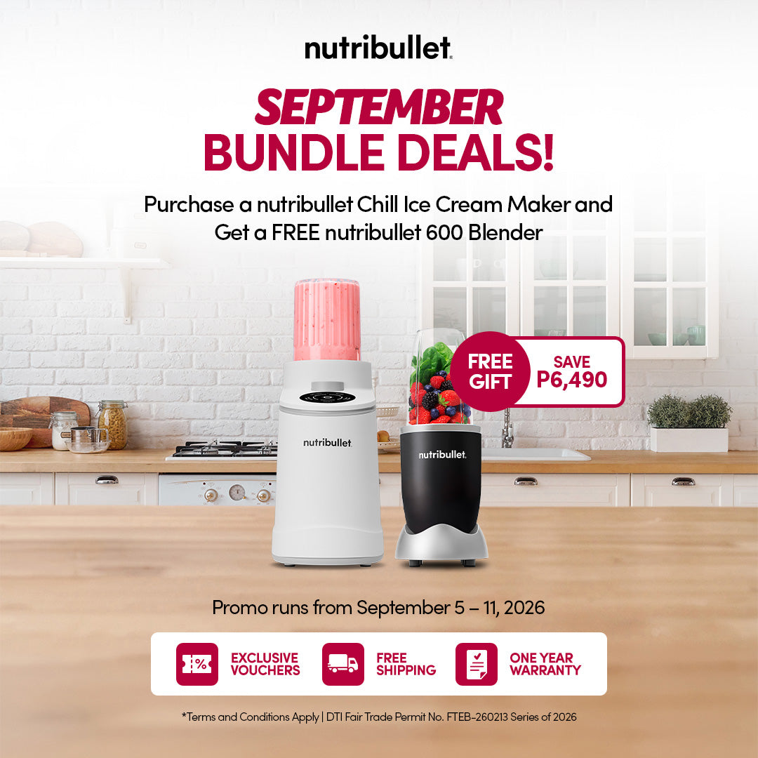 Bundle Deals: Chill™ Ice Cream Maker & nutribullet® 600 Personal Blender