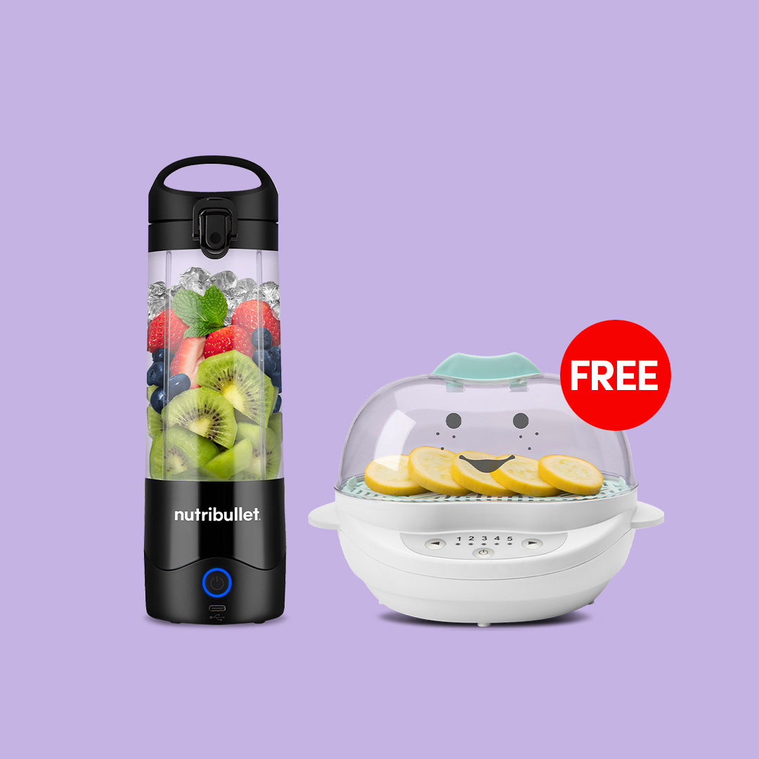 Bundle Promo: nutribullet® Portable Blender with nutribullet® Turbo Steamer