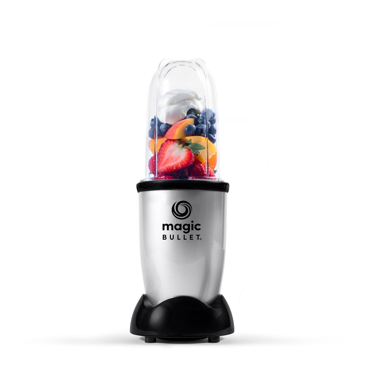 magic bullet® The Original Blender - 250W Multi-Purpose Countertop Blender & Food Processor - Silver (11-Piece Set) Nutribullet Philippines